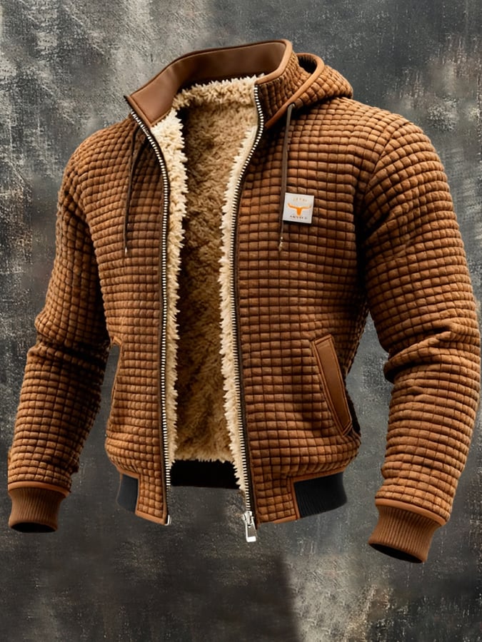 MATHIS | QUILTED FLEECE JACKET