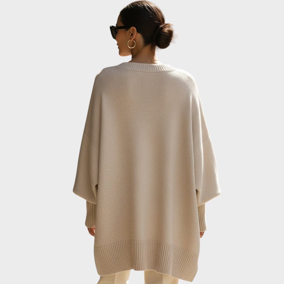 Soledade | Knit Sweater with Puff Sleeves