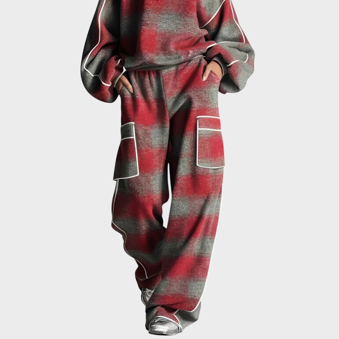Valéria | Knit Top and Pants Set
