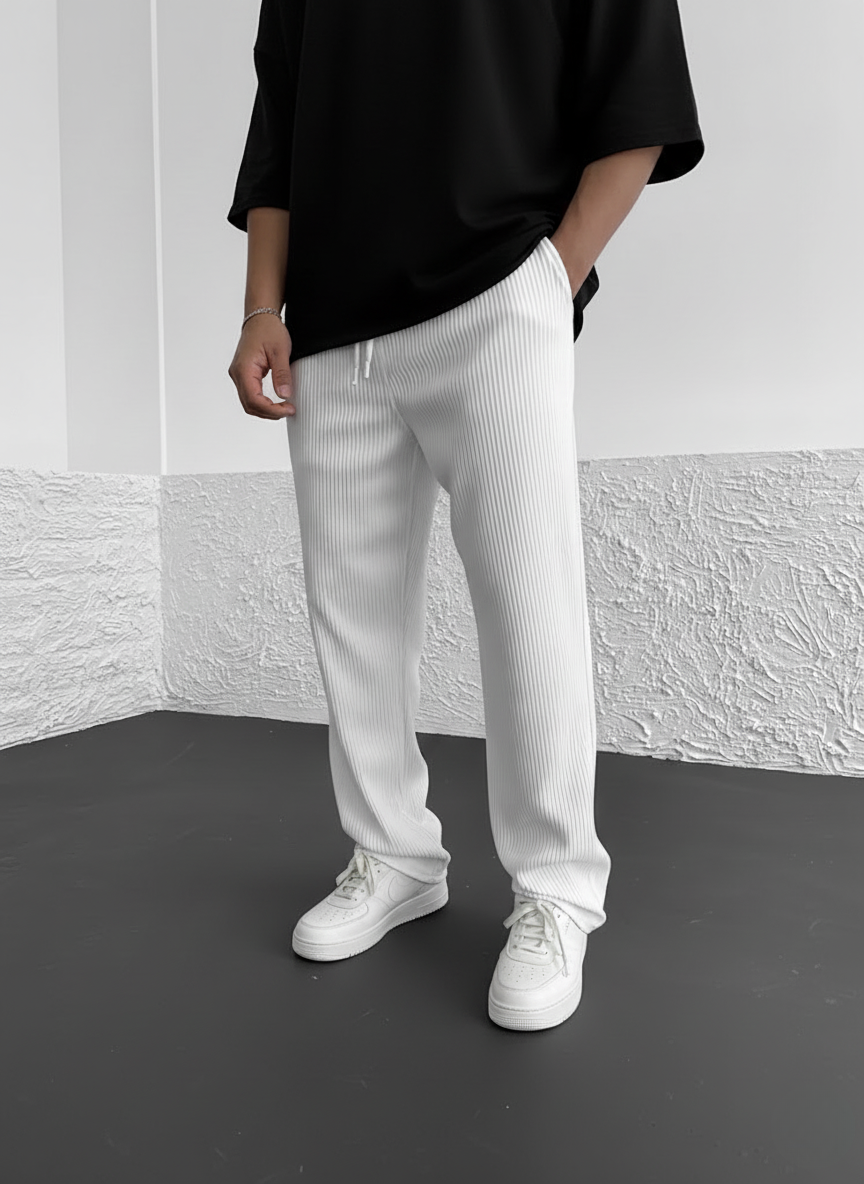 Relaxed-Fit Corduroy Trousers