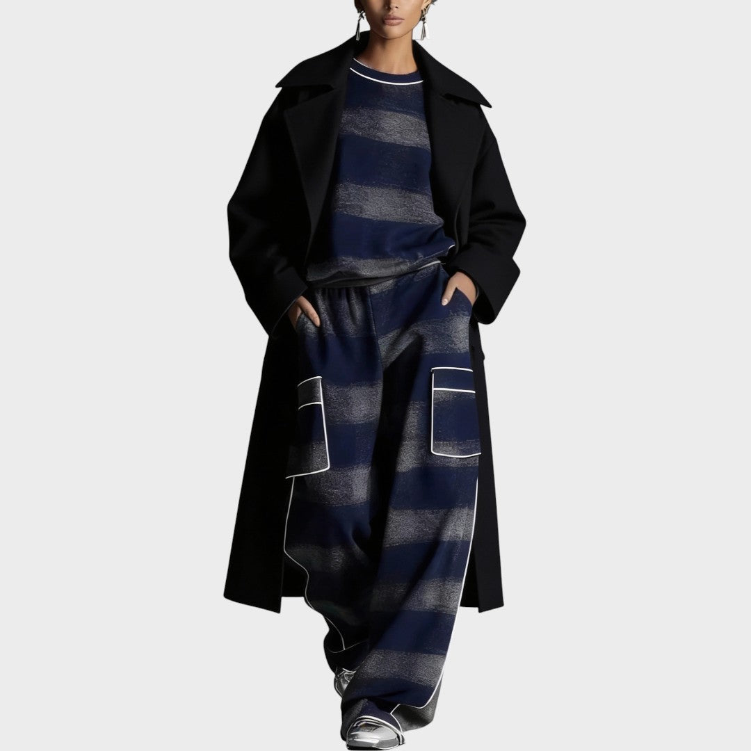 Valéria | Knit Top and Pants Set