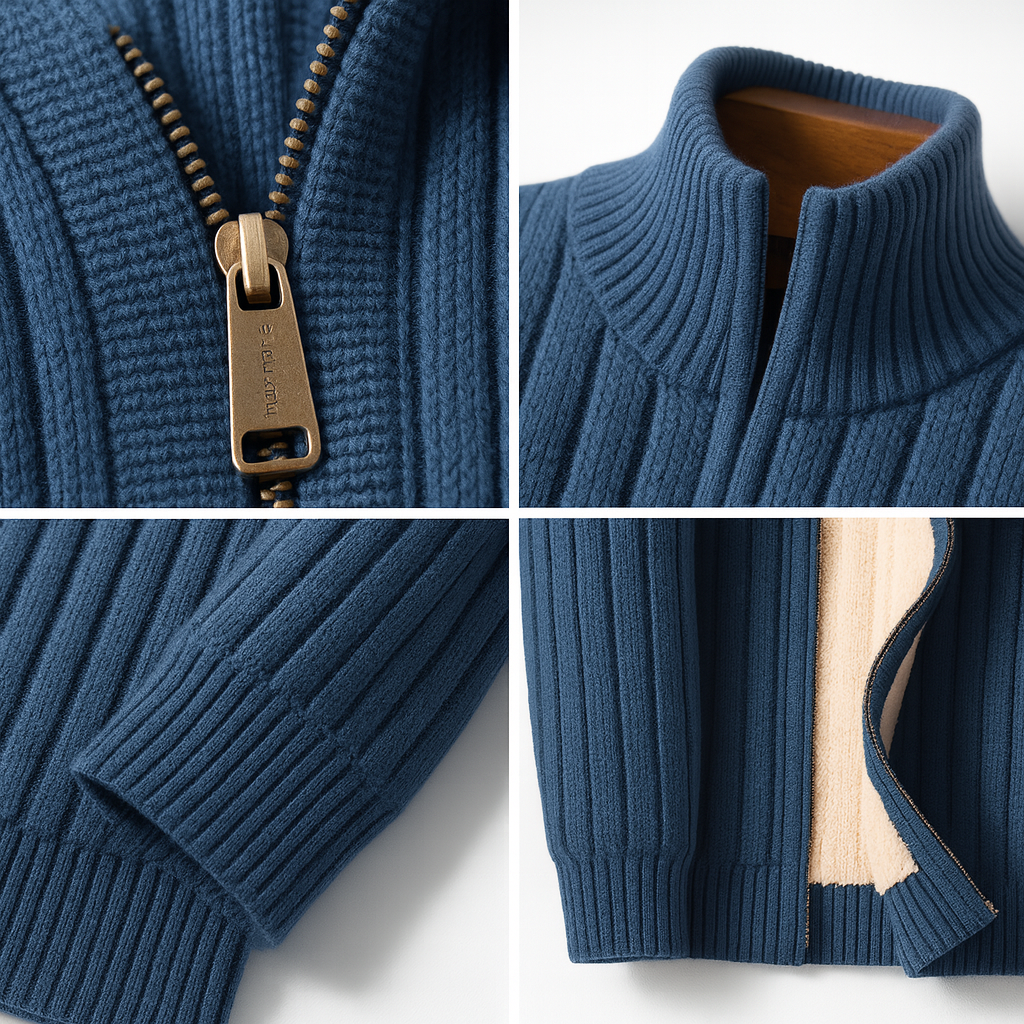 Ophira Mode | Classic Elegant Zip-Up Vest